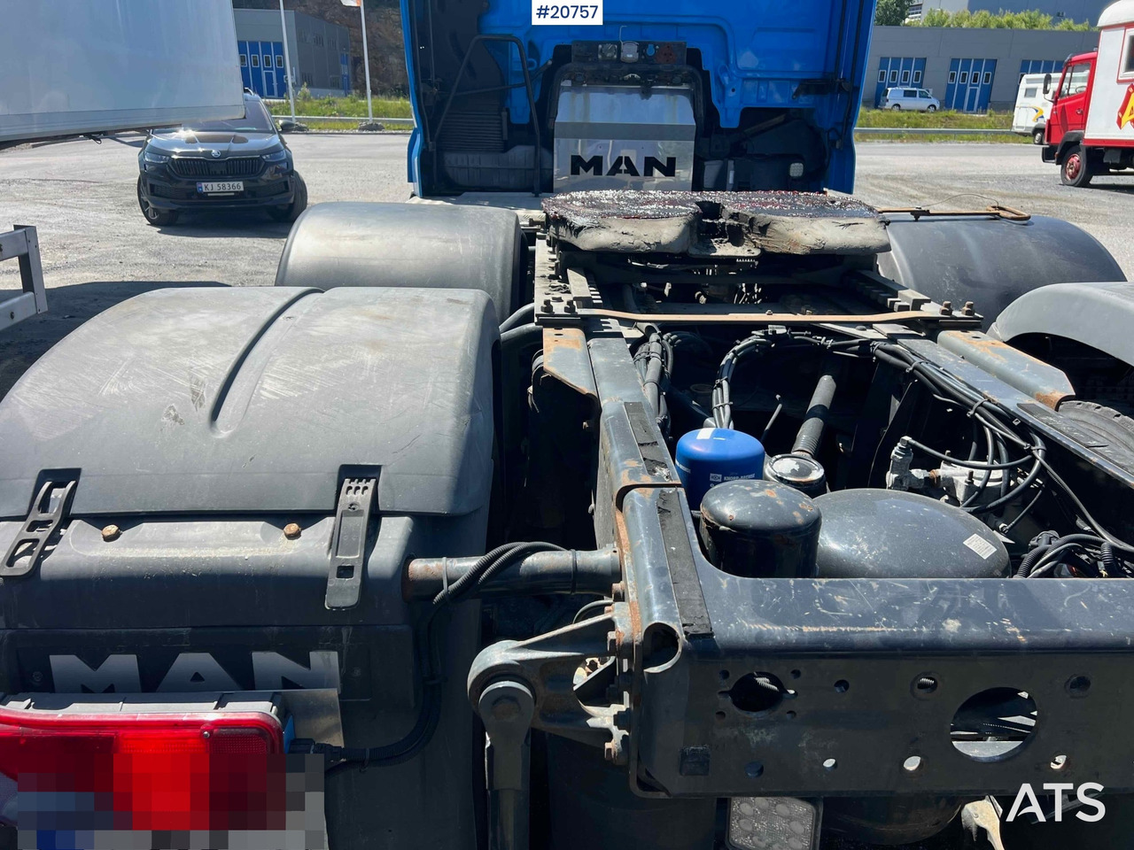 Sattelzugmaschine MAN TGX28.480 6x2 Trekkvogn m/ liten km-stand. SE VIDEO: das Bild 28 Sattelzugmaschine MAN TGX28.480 6x2 Trekkvogn m/ liten km-stand. SE VIDEO: das Bild 28