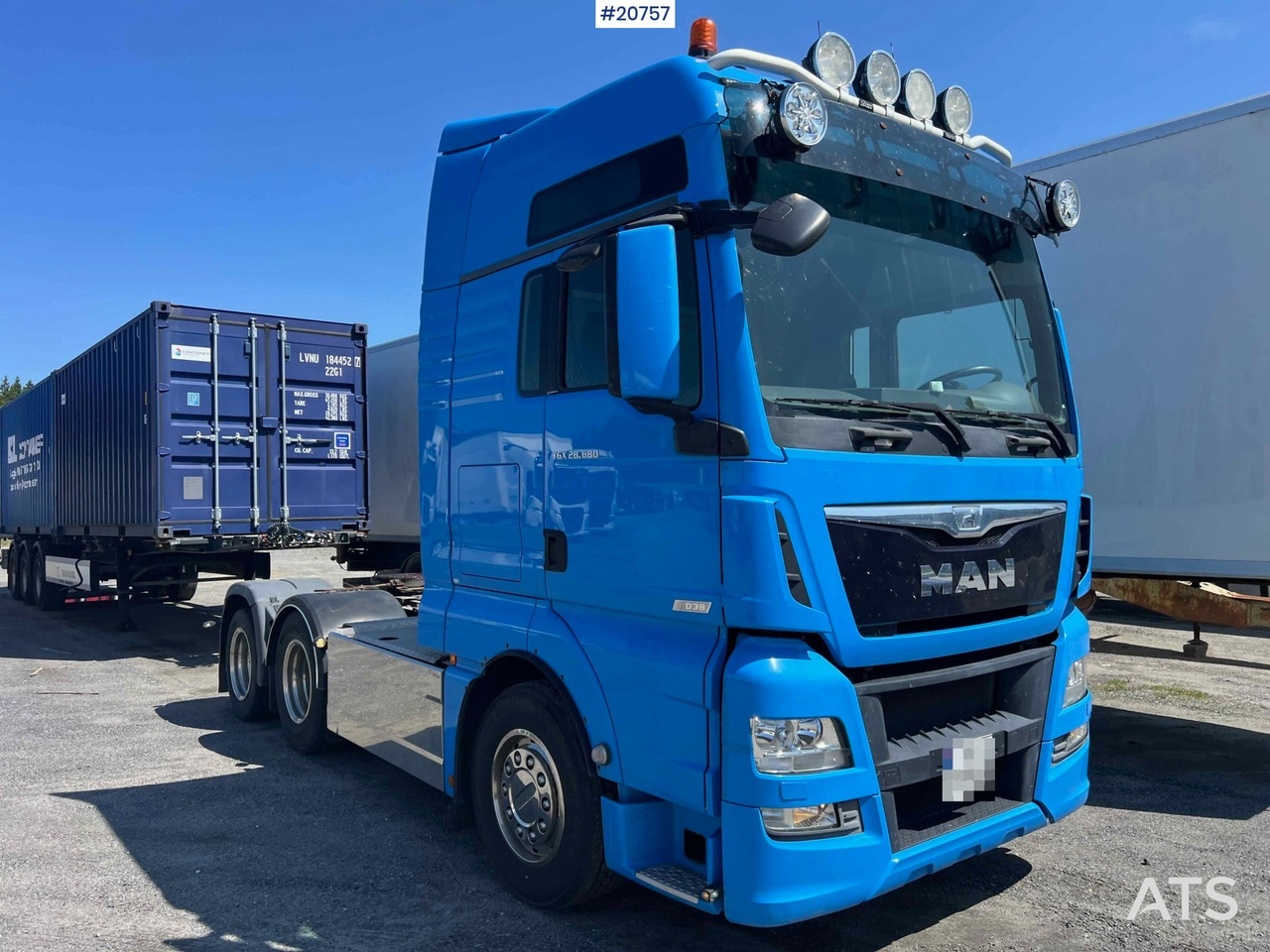 Sattelzugmaschine MAN TGX28.480 6x2 Trekkvogn m/ liten km-stand. SE VIDEO: das Bild 9 Sattelzugmaschine MAN TGX28.480 6x2 Trekkvogn m/ liten km-stand. SE VIDEO: das Bild 9