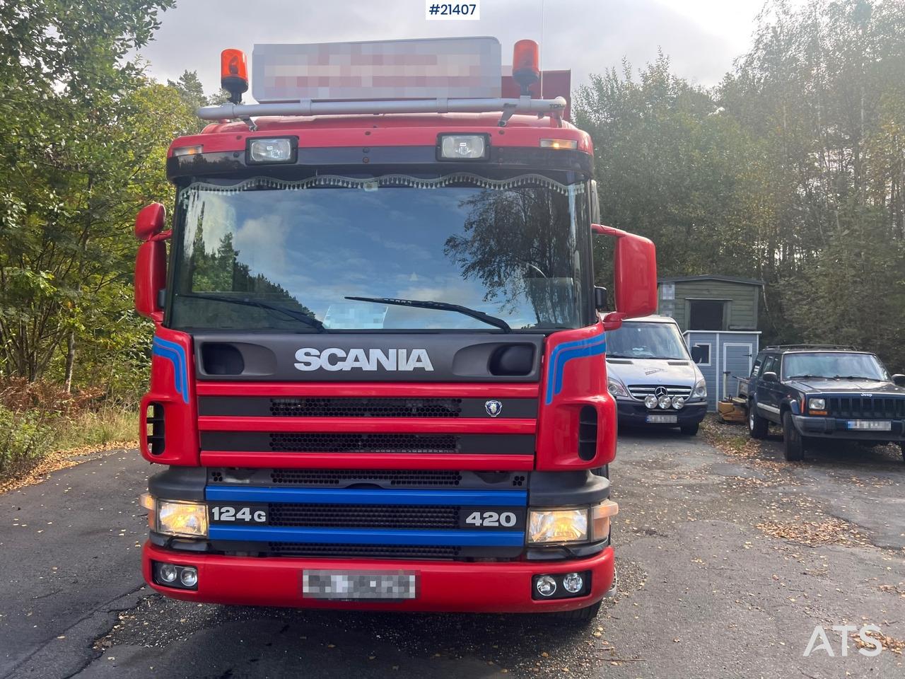 Scania P124G - Kipper: das Bild 4 Scania P124G - Kipper: das Bild 4