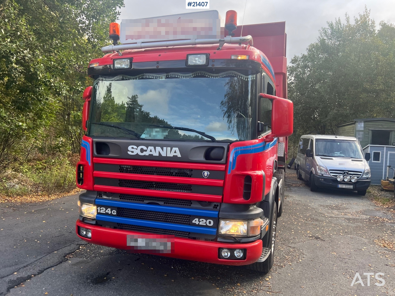 Scania P124G - Kipper: das Bild 3 Scania P124G - Kipper: das Bild 3