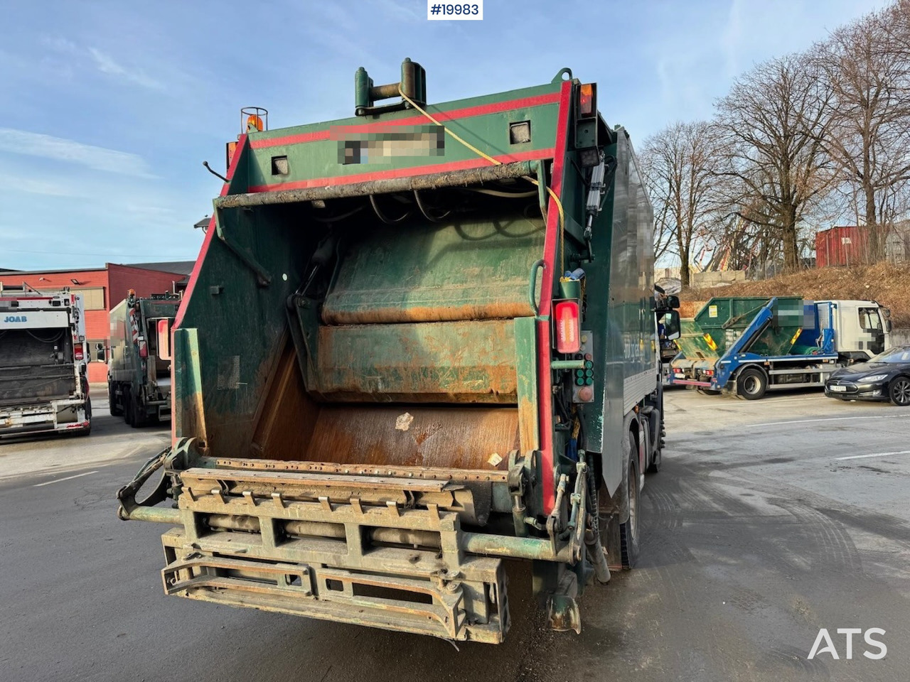 Scania P280 - Müllwagen: das Bild 4 Scania P280 - Müllwagen: das Bild 4