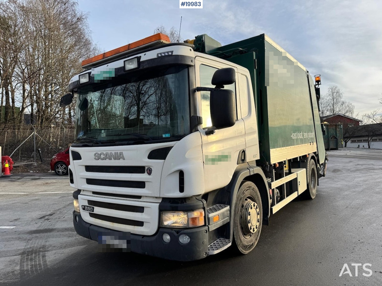 Scania P280 - Müllwagen: das Bild 1 Scania P280 - Müllwagen: das Bild 1