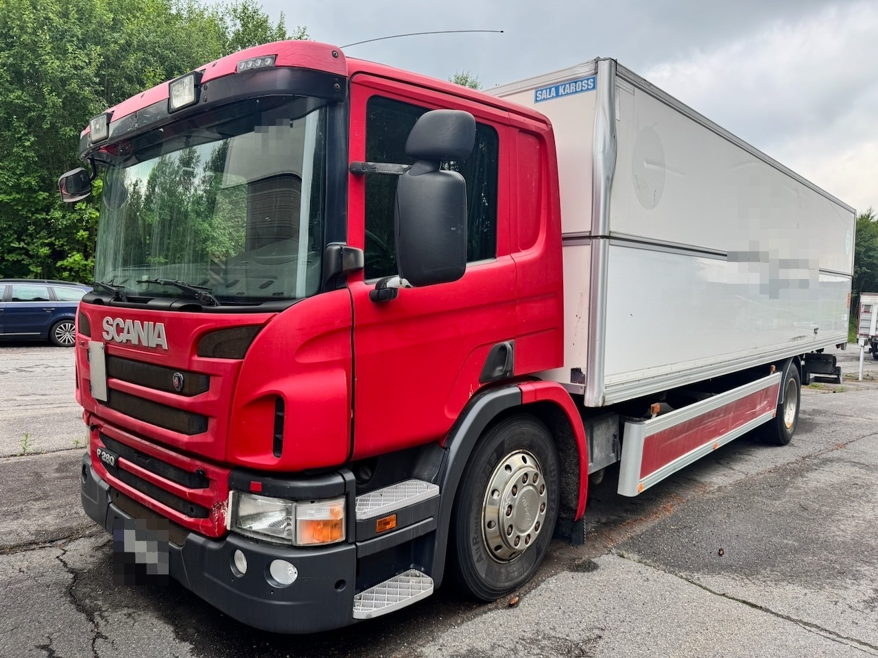 Scania P280 - Koffer LKW: das Bild 1 Scania P280 - Koffer LKW: das Bild 1