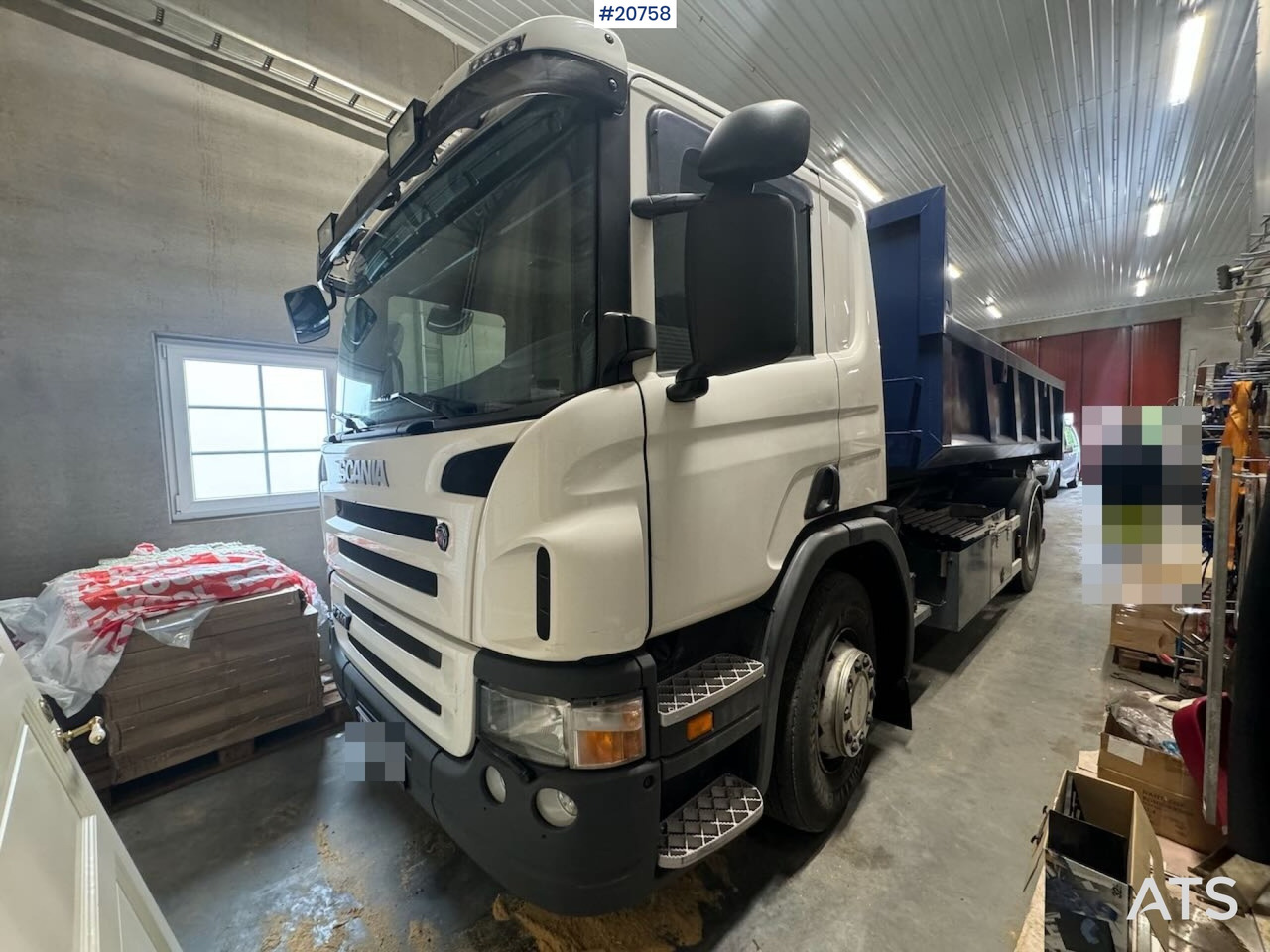 Scania P310 - Abrollkipper: das Bild 1 Scania P310 - Abrollkipper: das Bild 1