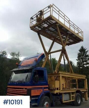 Scania P93 - LKW mit Arbeitsbühne: das Bild 5 Scania P93 - LKW mit Arbeitsbühne: das Bild 5