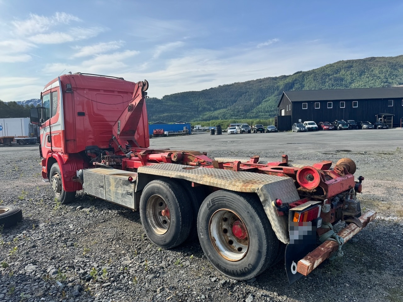 Scania R124 - Abrollkipper: das Bild 5 Scania R124 - Abrollkipper: das Bild 5