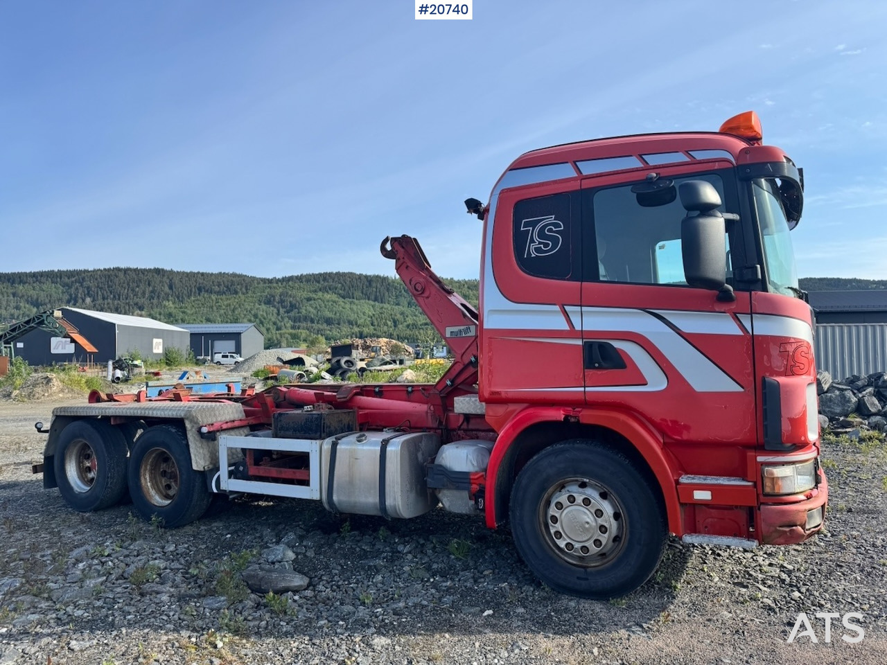 Scania R124 - Abrollkipper: das Bild 2 Scania R124 - Abrollkipper: das Bild 2