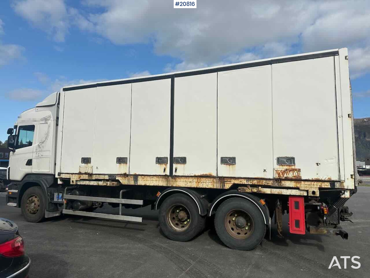 Koffer LKW Scania R480: das Bild 9