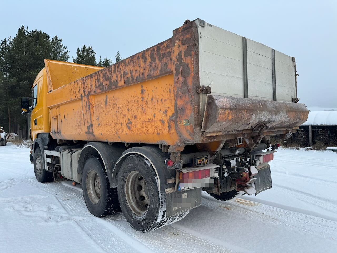 Scania R500 Brøyterigget Tippbil m/ underliggende skjær SE VIDEO - Kipper: das Bild 5 Scania R500 Brøyterigget Tippbil m/ underliggende skjær SE VIDEO - Kipper: das Bild 5