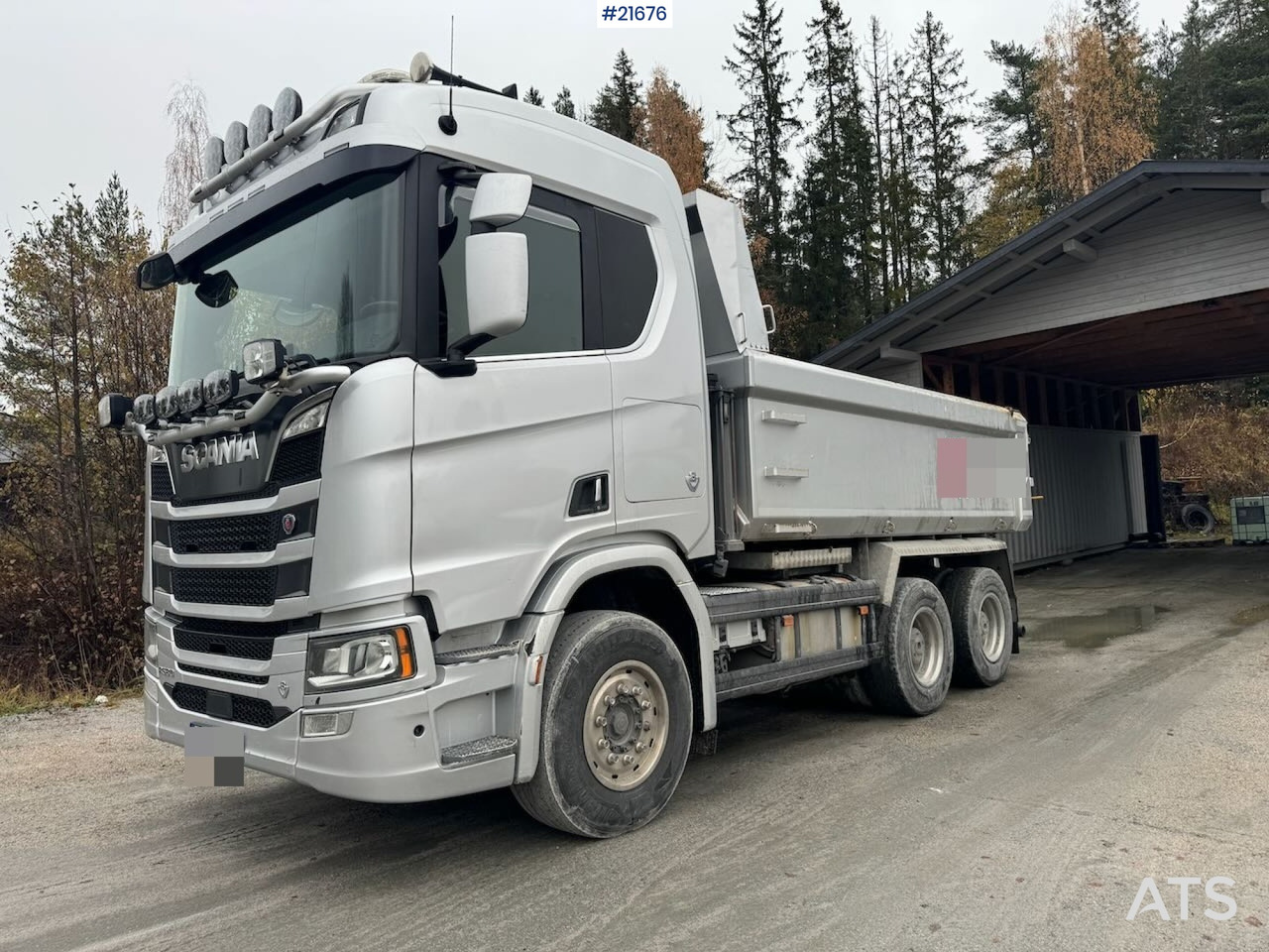 Scania R580 6x4 Brøyterigget Tippbil - Kipper: das Bild 2 Scania R580 6x4 Brøyterigget Tippbil - Kipper: das Bild 2