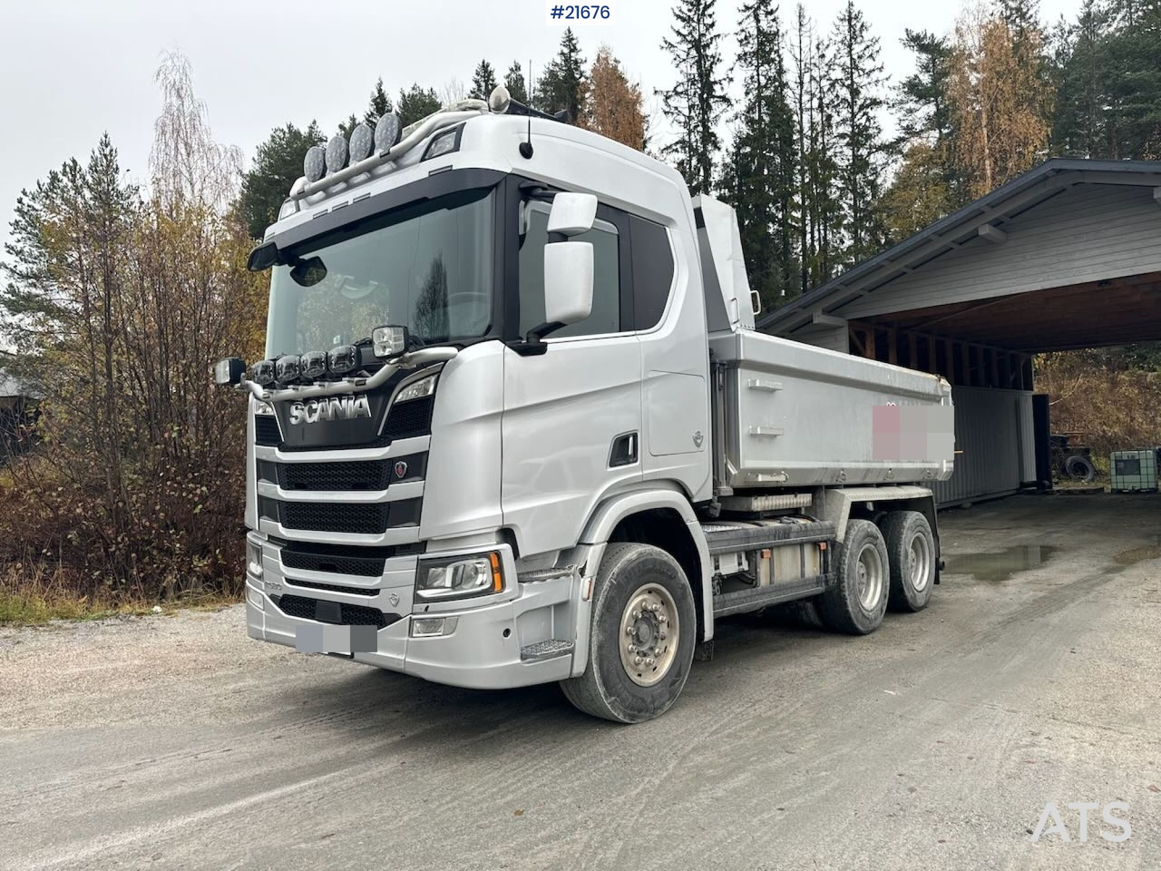 Scania R580 6x4 Brøyterigget Tippbil - Kipper: das Bild 1 Scania R580 6x4 Brøyterigget Tippbil - Kipper: das Bild 1