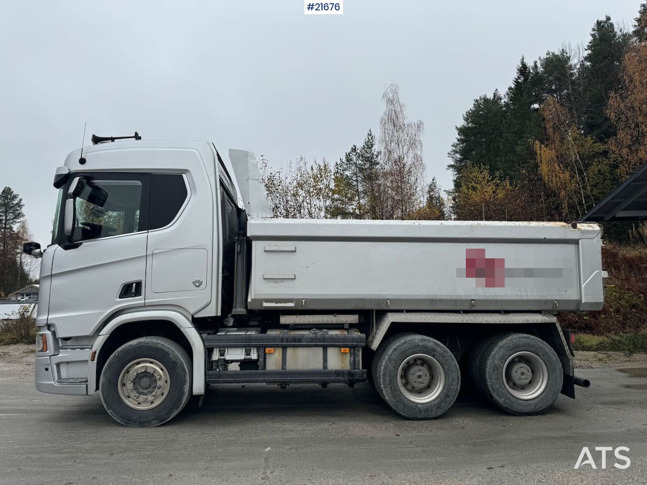 Scania R580 6x4 Brøyterigget Tippbil - Kipper: das Bild 4 Scania R580 6x4 Brøyterigget Tippbil - Kipper: das Bild 4