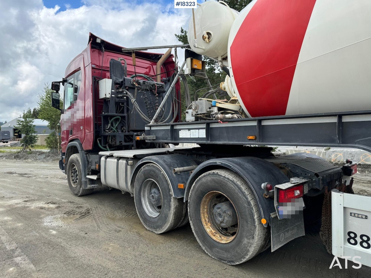 Scania R580 - Fahrmischer: das Bild 4 Scania R580 - Fahrmischer: das Bild 4