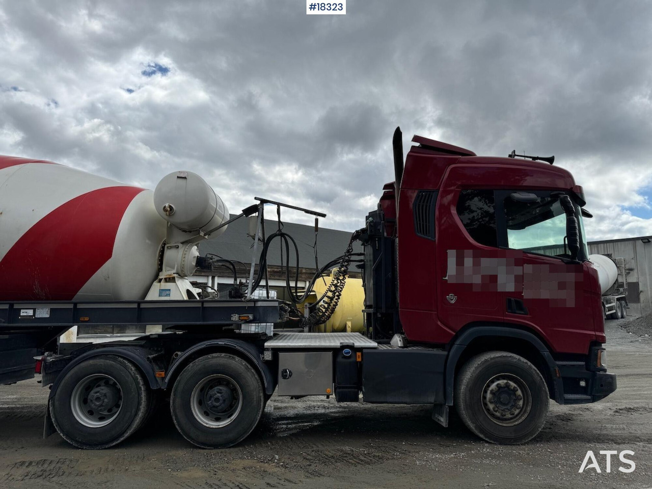 Scania R580 - Fahrmischer: das Bild 5 Scania R580 - Fahrmischer: das Bild 5
