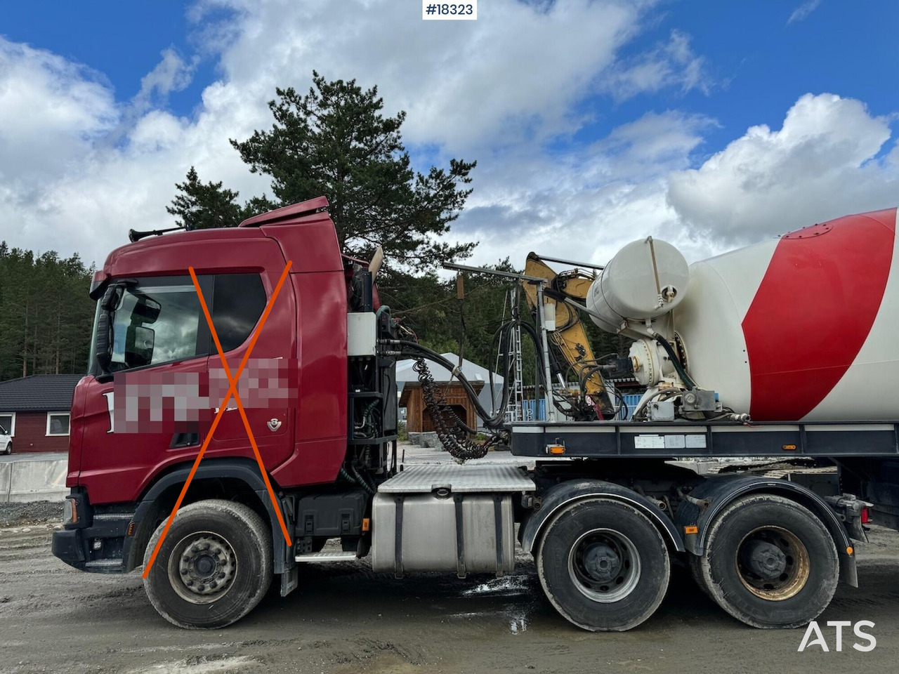 Scania R580 - Fahrmischer: das Bild 3 Scania R580 - Fahrmischer: das Bild 3