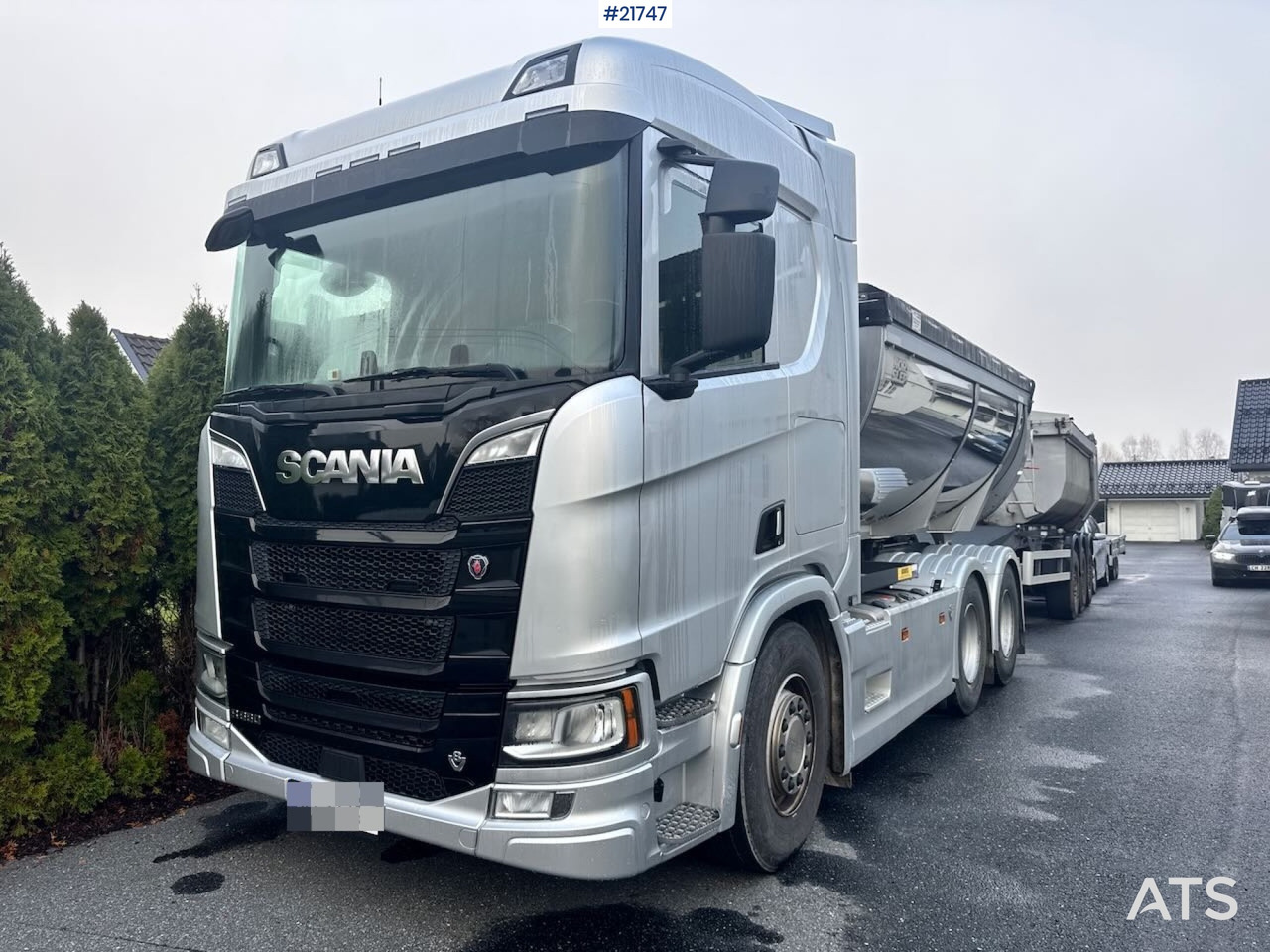 Scania R660 6X4 Asfaltbil m/ Carnehl asfaltkjerre - Kipper: das Bild 3 Scania R660 6X4 Asfaltbil m/ Carnehl asfaltkjerre - Kipper: das Bild 3