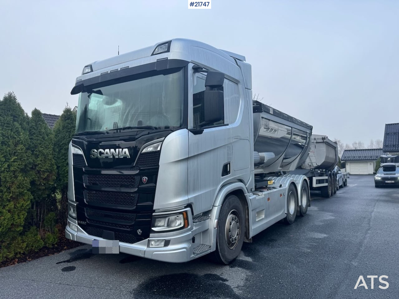 Scania R660 6X4 Asfaltbil m/ Carnehl asfaltkjerre - Kipper: das Bild 1 Scania R660 6X4 Asfaltbil m/ Carnehl asfaltkjerre - Kipper: das Bild 1