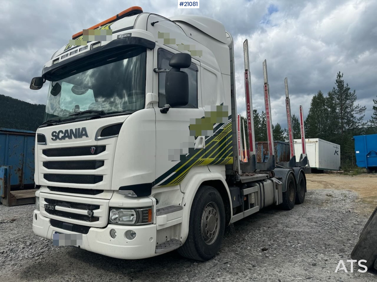 Scania R730 - Holztransporter: das Bild 1 Scania R730 - Holztransporter: das Bild 1