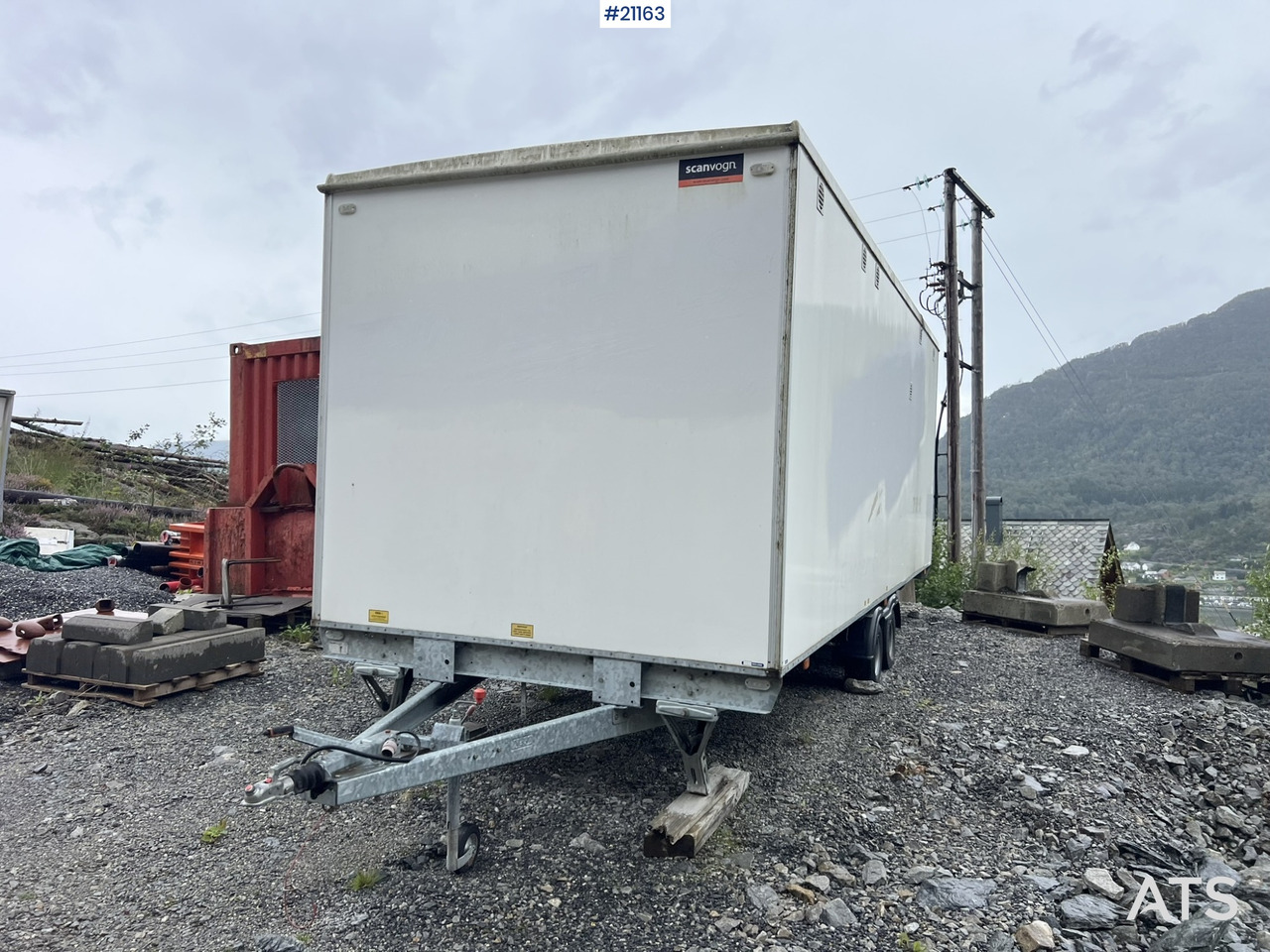 Scanvogn Boligbrakke - Wohncontainer, Anhänger: das Bild 2 Scanvogn Boligbrakke - Wohncontainer, Anhänger: das Bild 2
