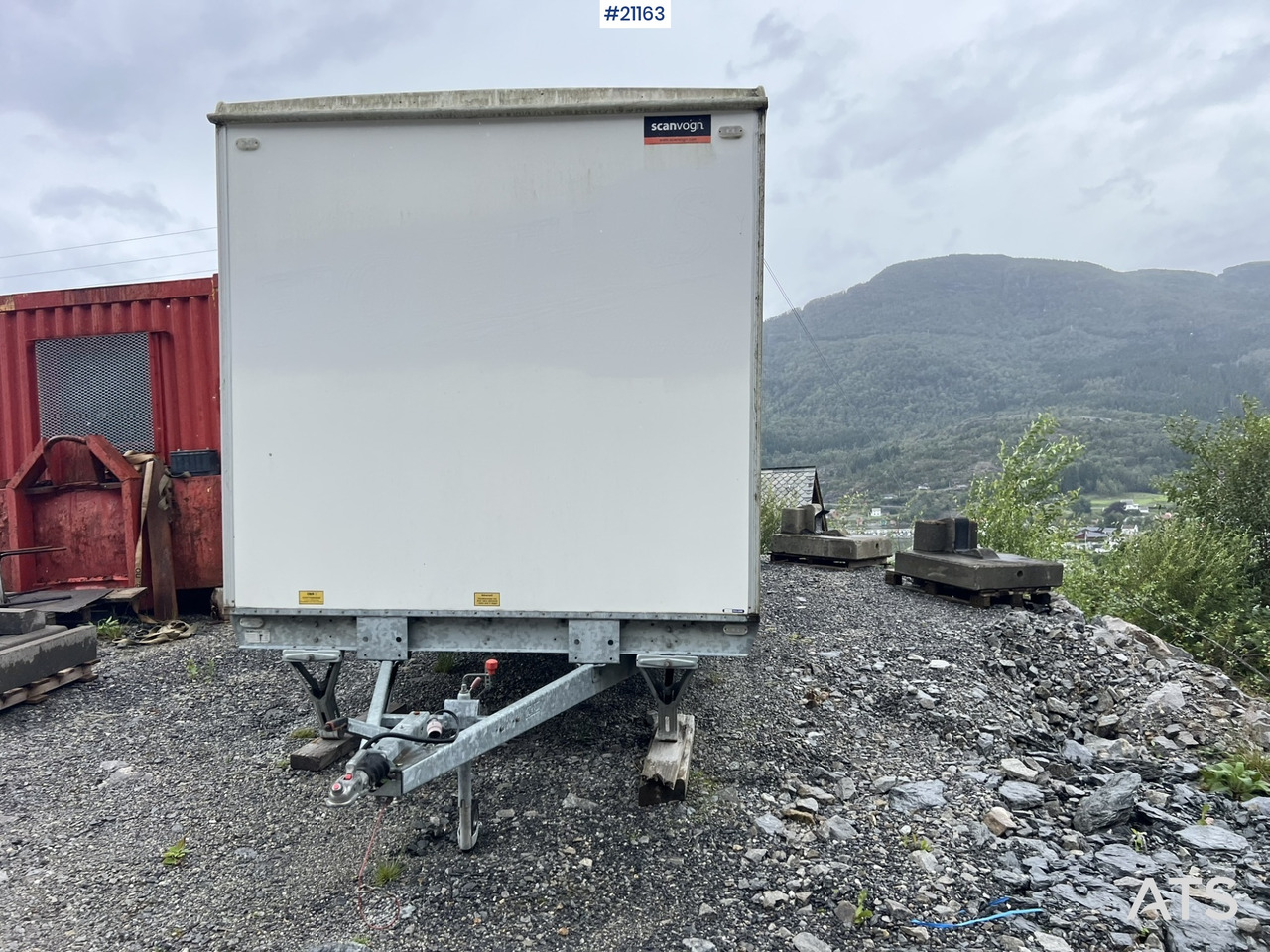 Scanvogn Boligbrakke - Wohncontainer, Anhänger: das Bild 3 Scanvogn Boligbrakke - Wohncontainer, Anhänger: das Bild 3