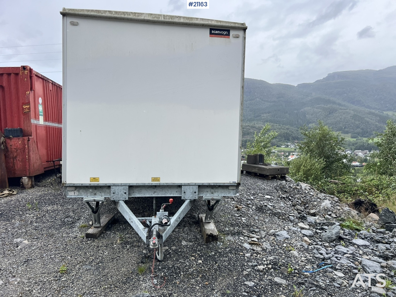 Scanvogn Boligbrakke - Wohncontainer, Anhänger: das Bild 4 Scanvogn Boligbrakke - Wohncontainer, Anhänger: das Bild 4