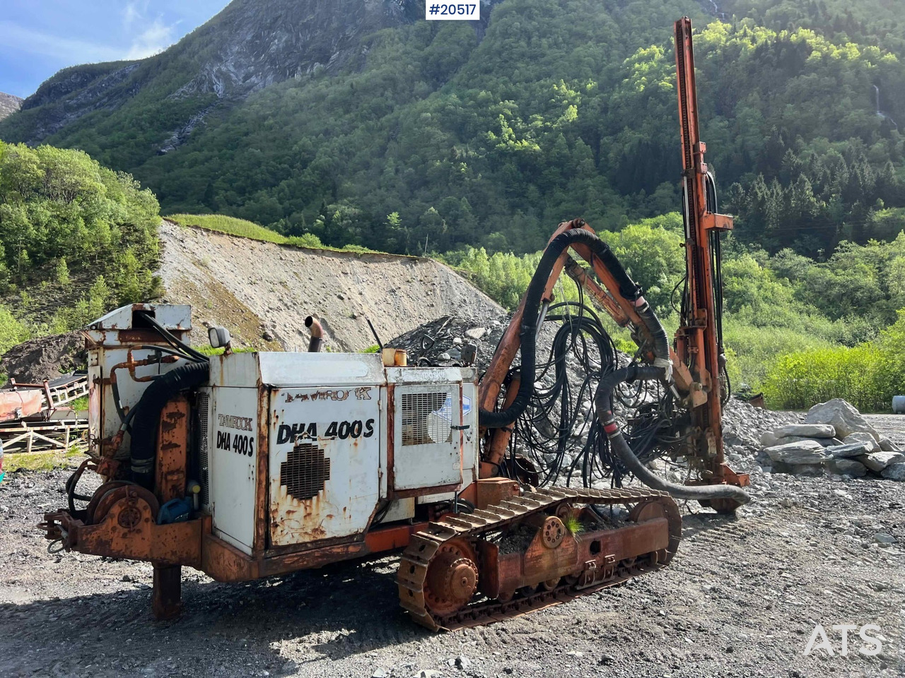 Tamrock DHA 400 S - Bohrgerät: das Bild 5 Tamrock DHA 400 S - Bohrgerät: das Bild 5
