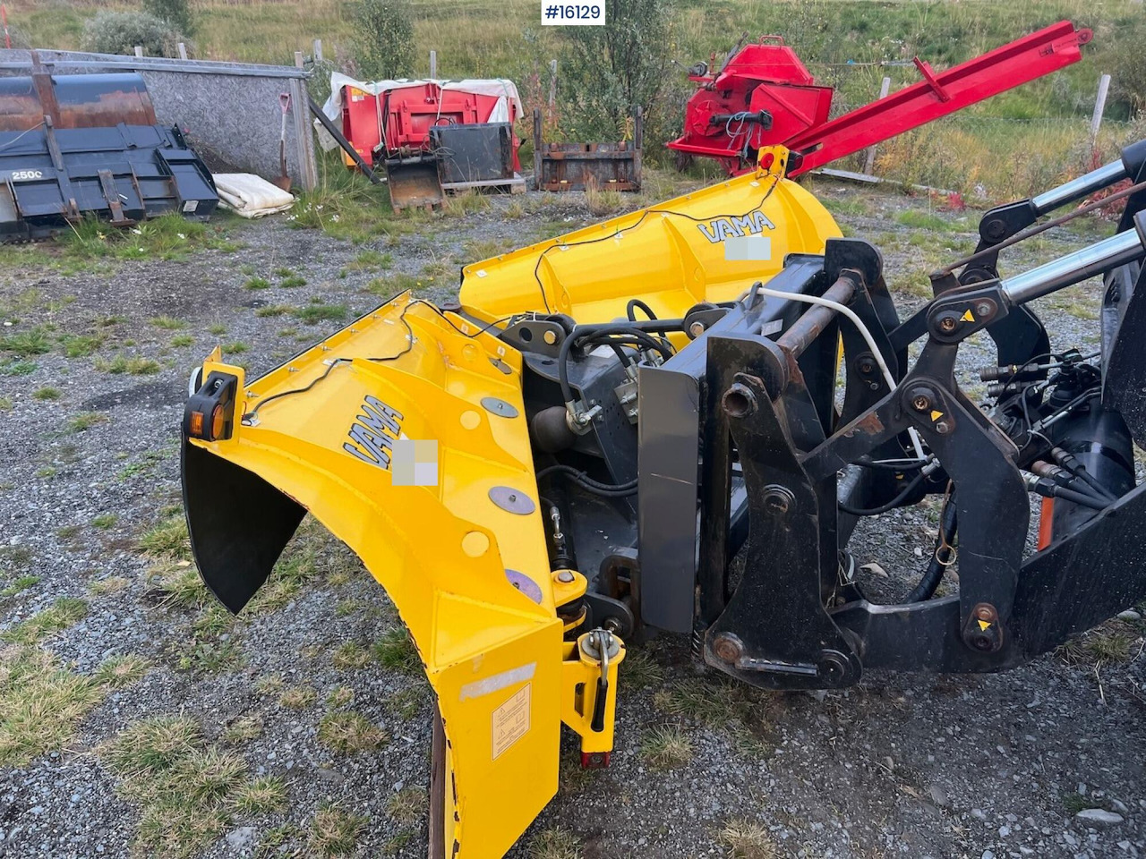 Vama brøyteskjær - Schneepflug für Baumaschine: das Bild 3 Vama brøyteskjær - Schneepflug für Baumaschine: das Bild 3