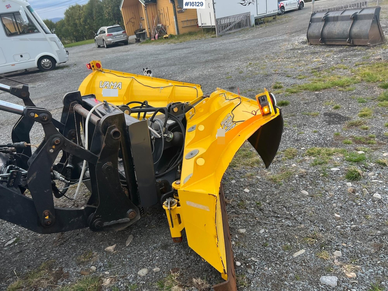 Vama brøyteskjær - Schneepflug für Baumaschine: das Bild 4 Vama brøyteskjær - Schneepflug für Baumaschine: das Bild 4