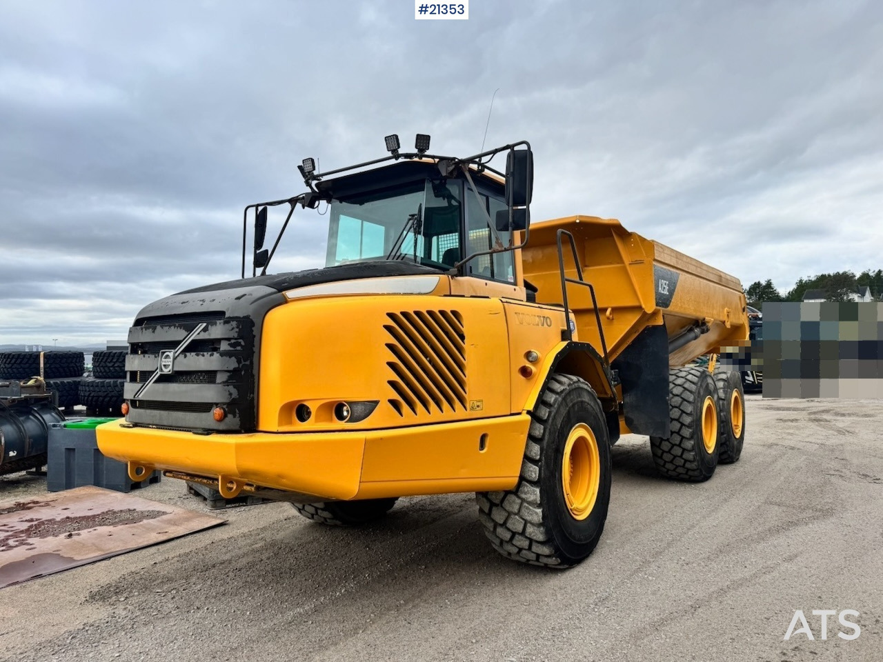 Volvo A25E Dumper - Knickgelenkter Dumper: das Bild 1 Volvo A25E Dumper - Knickgelenkter Dumper: das Bild 1