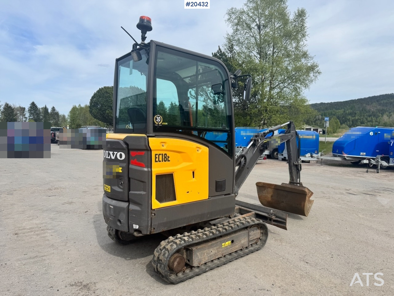 Volvo EC18E - Bagger: das Bild 5 Volvo EC18E - Bagger: das Bild 5