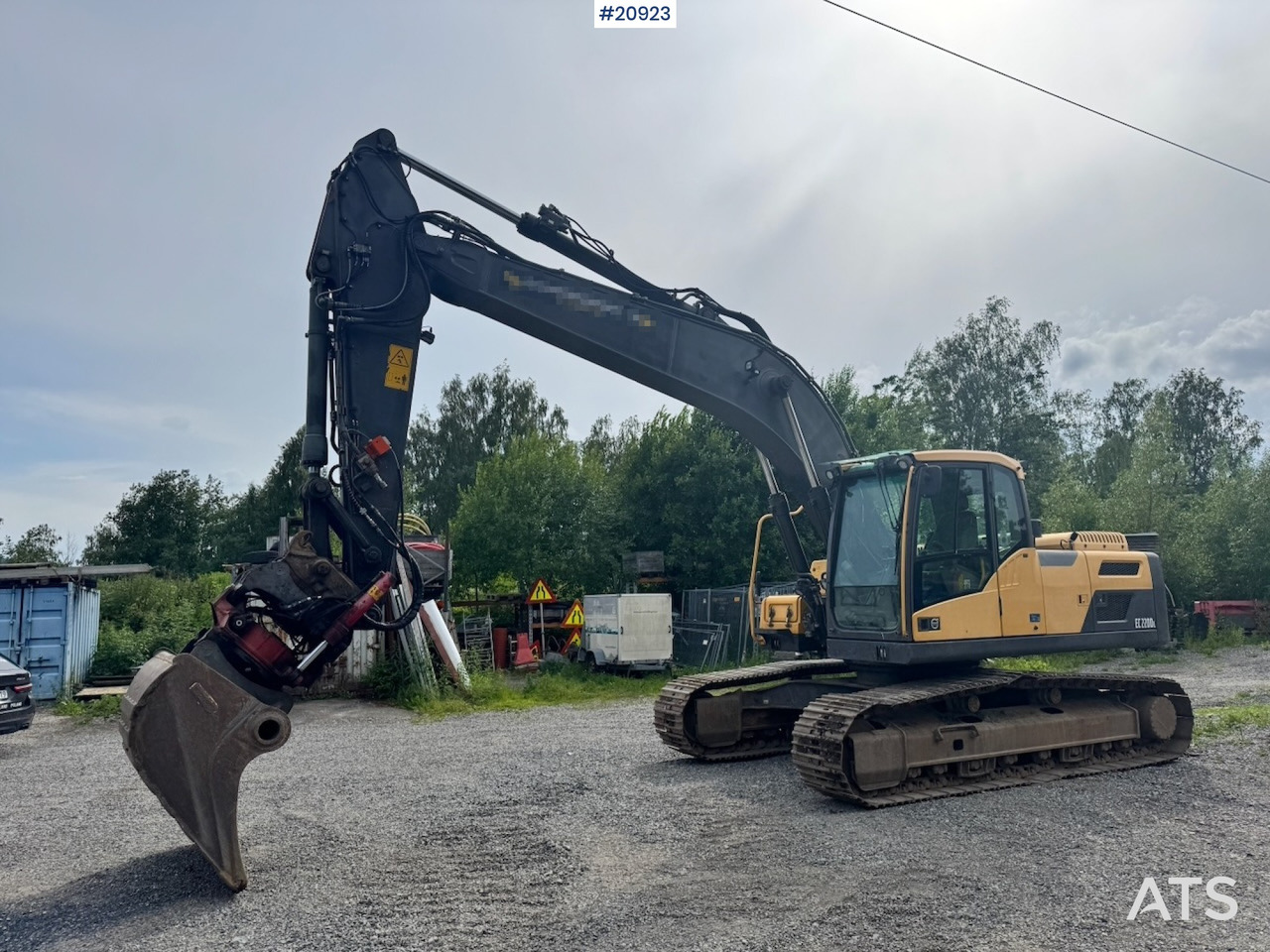 Volvo EC220DL - Kettenbagger: das Bild 2 Volvo EC220DL - Kettenbagger: das Bild 2