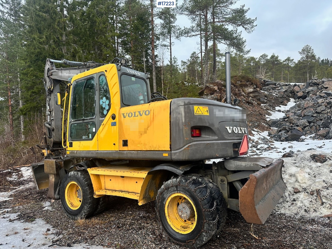 Volvo EW160B - Bagger: das Bild 3 Volvo EW160B - Bagger: das Bild 3