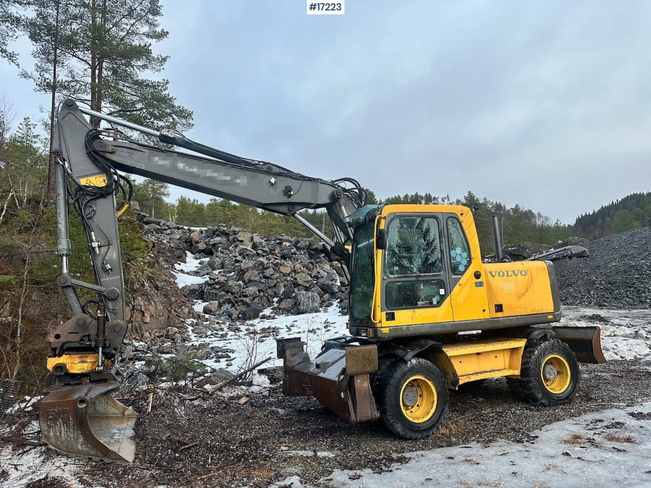 Volvo EW160B - Bagger: das Bild 2 Volvo EW160B - Bagger: das Bild 2