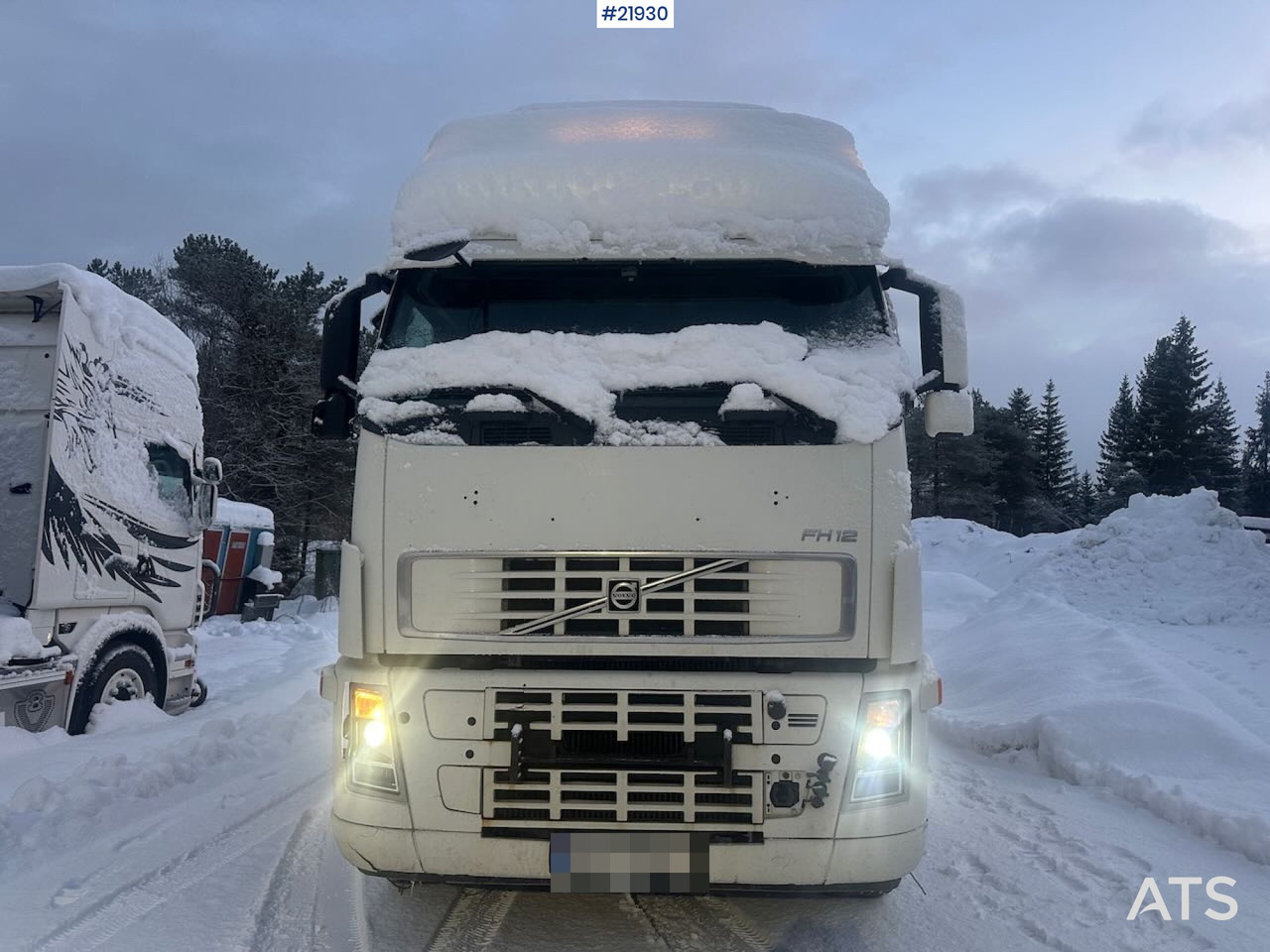 Volvo FH12 brøyterigget krokbil m/ danskerumpe og flak. SE VIDEO - Abrollkipper: das Bild 3 Volvo FH12 brøyterigget krokbil m/ danskerumpe og flak. SE VIDEO - Abrollkipper: das Bild 3