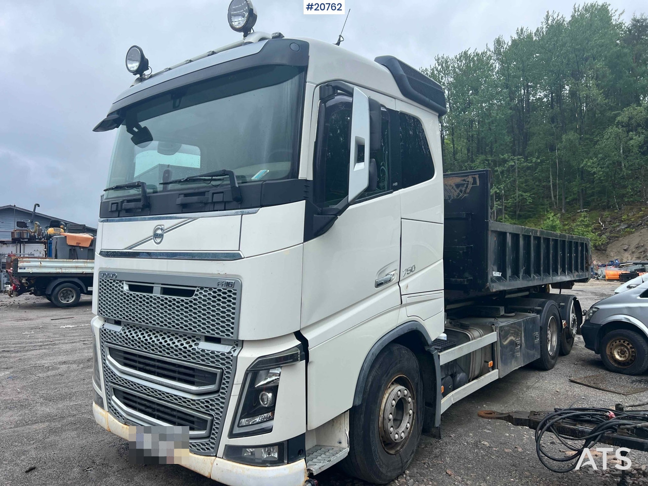 Volvo FH16 - Abrollkipper: das Bild 1 Volvo FH16 - Abrollkipper: das Bild 1