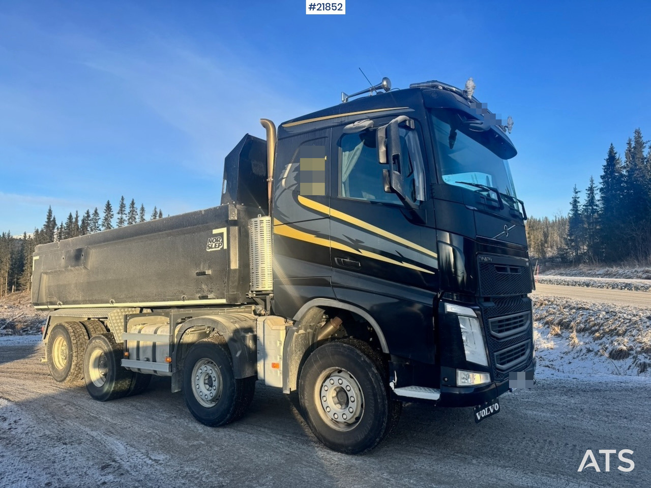 Volvo FH540 8x4 Tippbil. 126 000 km! SE VIDEO – Leasing Volvo FH540 8x4 Tippbil. 126 000 km! SE VIDEO: das Bild 9