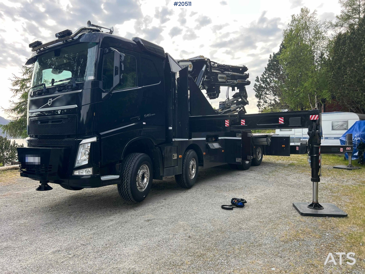 Volvo FH540 - Autokran: das Bild 2 Volvo FH540 - Autokran: das Bild 2