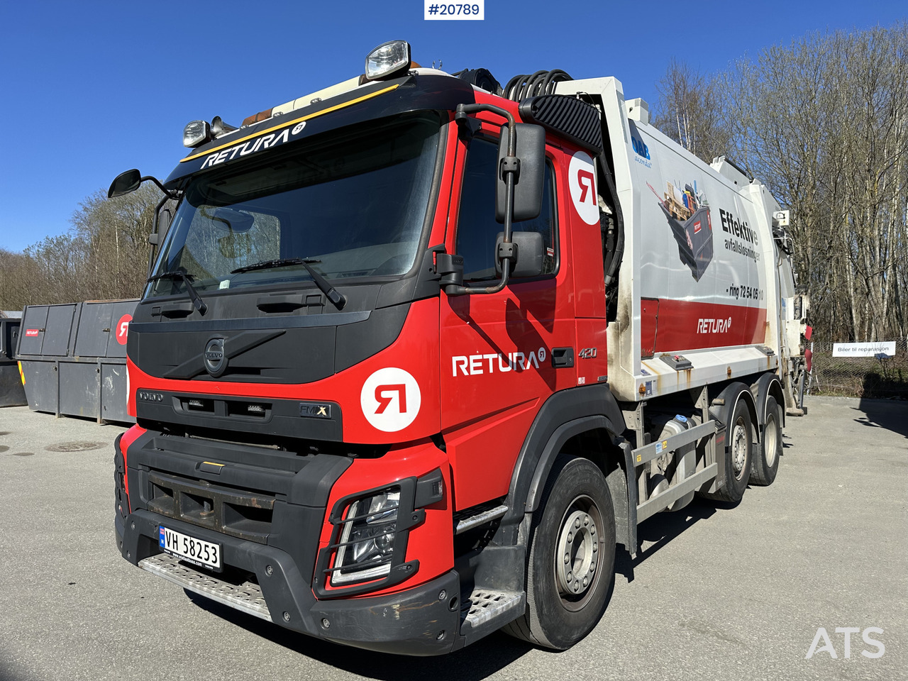 Volvo FMX 420 - Müllwagen: das Bild 2 Volvo FMX 420 - Müllwagen: das Bild 2