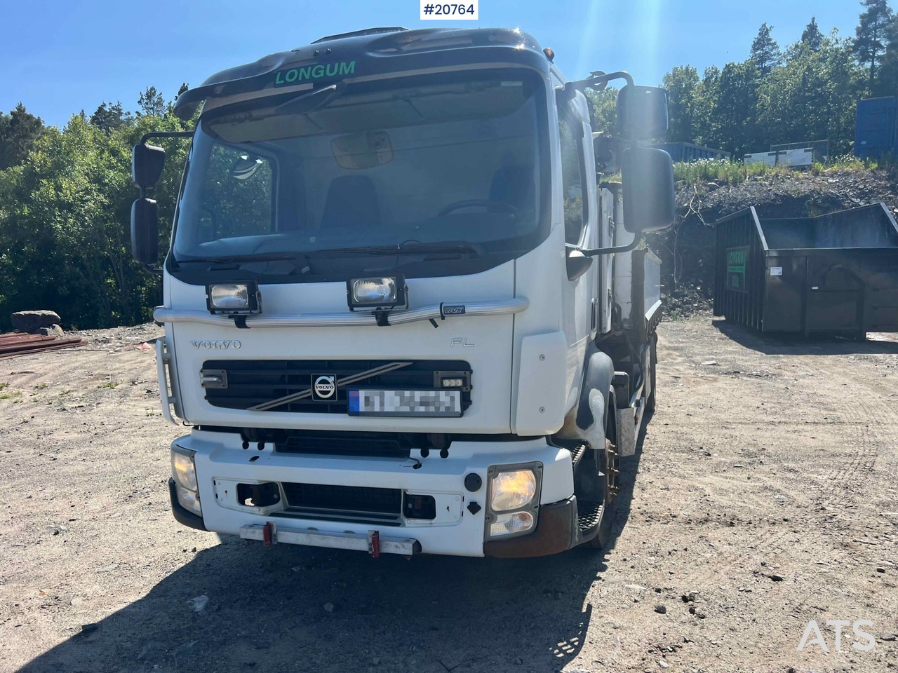 Volvo Fl-240 - Pritsche LKW, Autokran: das Bild 4 Volvo Fl-240 - Pritsche LKW, Autokran: das Bild 4