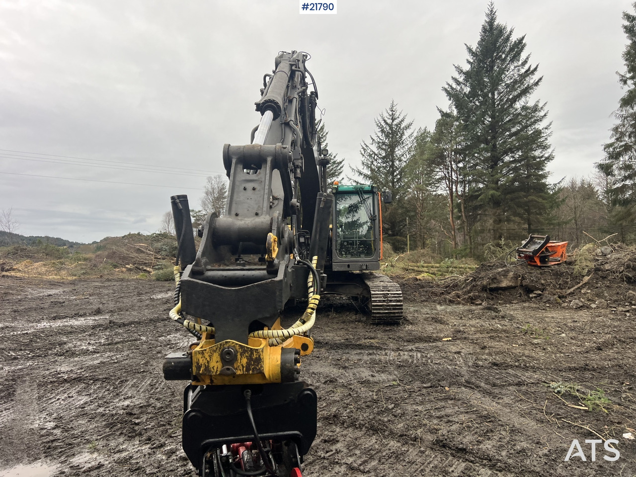 Volvo ec210cl gravemaskin m/ rototilt, pusseskuffe og tannskuffe - Bagger: das Bild 3 Volvo ec210cl gravemaskin m/ rototilt, pusseskuffe og tannskuffe - Bagger: das Bild 3