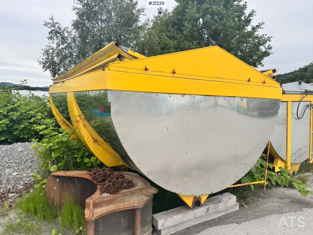 Steinsland Asfaltbalje - Wechselaufbau/ Container, Bitumenspritzmaschine: das Bild 2 Steinsland Asfaltbalje - Wechselaufbau/ Container, Bitumenspritzmaschine: das Bild 2