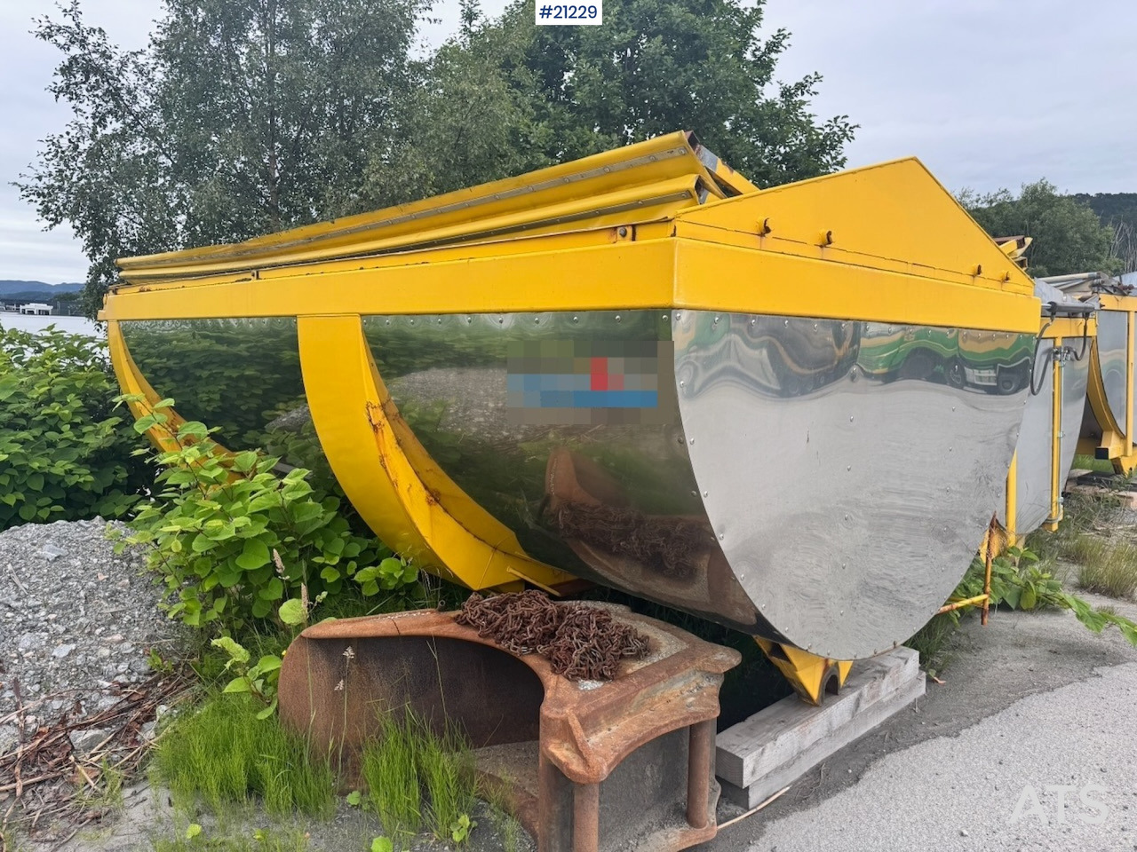 Steinsland Asfaltbalje - Wechselaufbau/ Container, Bitumenspritzmaschine: das Bild 1 Steinsland Asfaltbalje - Wechselaufbau/ Container, Bitumenspritzmaschine: das Bild 1