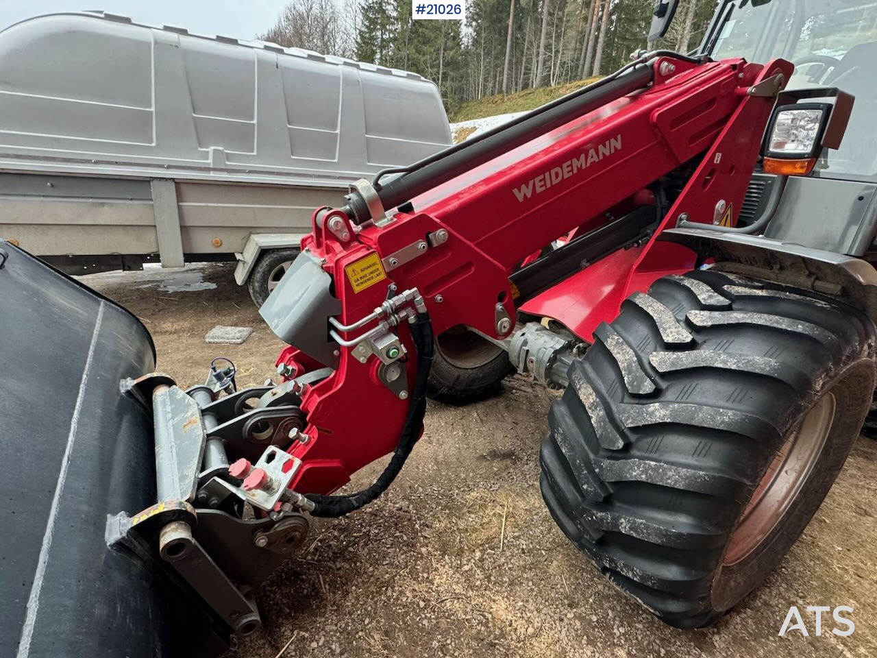 Teleskopradlader Weidemann 5080T: das Bild 14