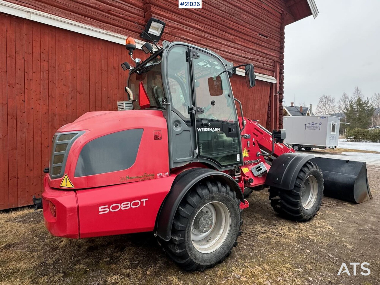 Teleskopradlader Weidemann 5080T: das Bild 8