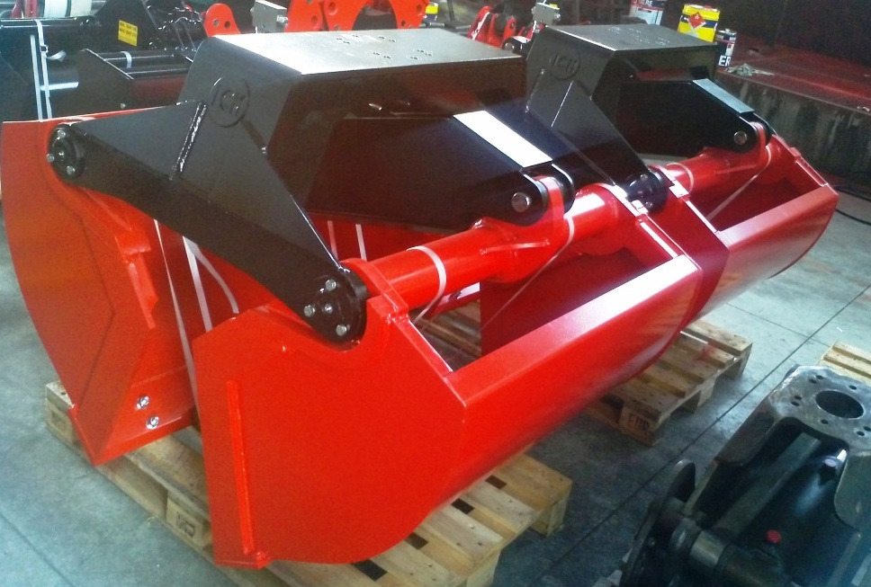 Clamshell bucket with high capacity BV-S 500 - Zweischalengreifer für Ladekran: das Bild 2 Clamshell bucket with high capacity BV-S 500 - Zweischalengreifer für Ladekran: das Bild 2