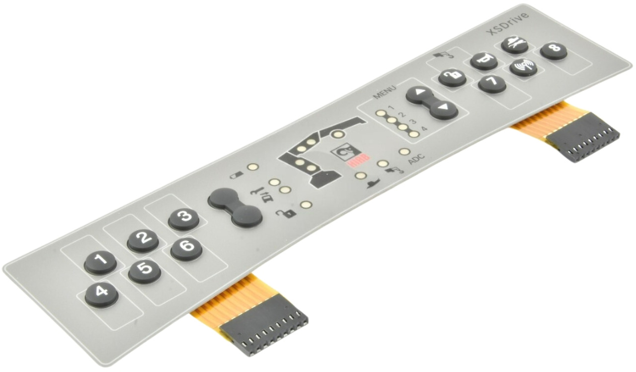 Membrane board for radio remote control Hiab XS Drive - Elektrische Ausrüstung für Ladekran: das Bild 1 Membrane board for radio remote control Hiab XS Drive - Elektrische Ausrüstung für Ladekran: das Bild 1