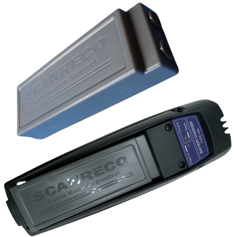 ORIGINAL SCANRECO PACK: 2 BATTERIES + 1 CHARGER OCB - Elektrische Ausrüstung für Ladekran: das Bild 1 ORIGINAL SCANRECO PACK: 2 BATTERIES + 1 CHARGER OCB - Elektrische Ausrüstung für Ladekran: das Bild 1