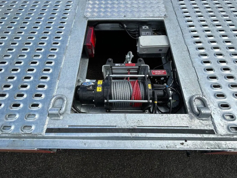 Autotransporter Auflieger neu kaufen AKSOYLU Truckbrancard 1 axle 2 winche tractorhead transport: das Bild 8