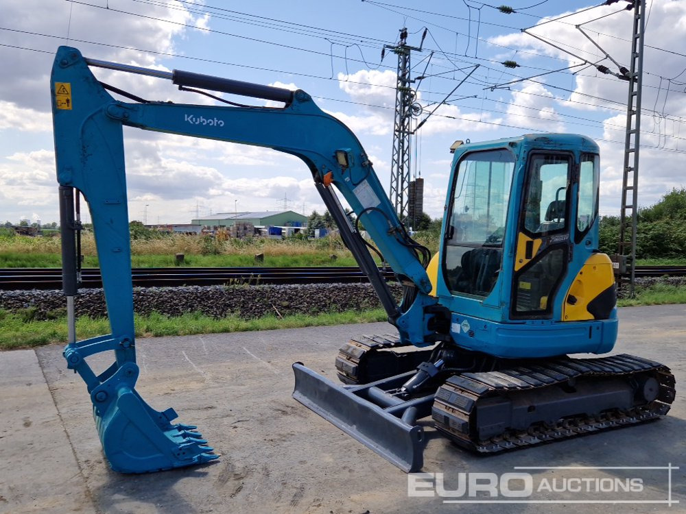 2011 Kubota KX155-3SZ - Minibagger: das Bild 1 2011 Kubota KX155-3SZ - Minibagger: das Bild 1