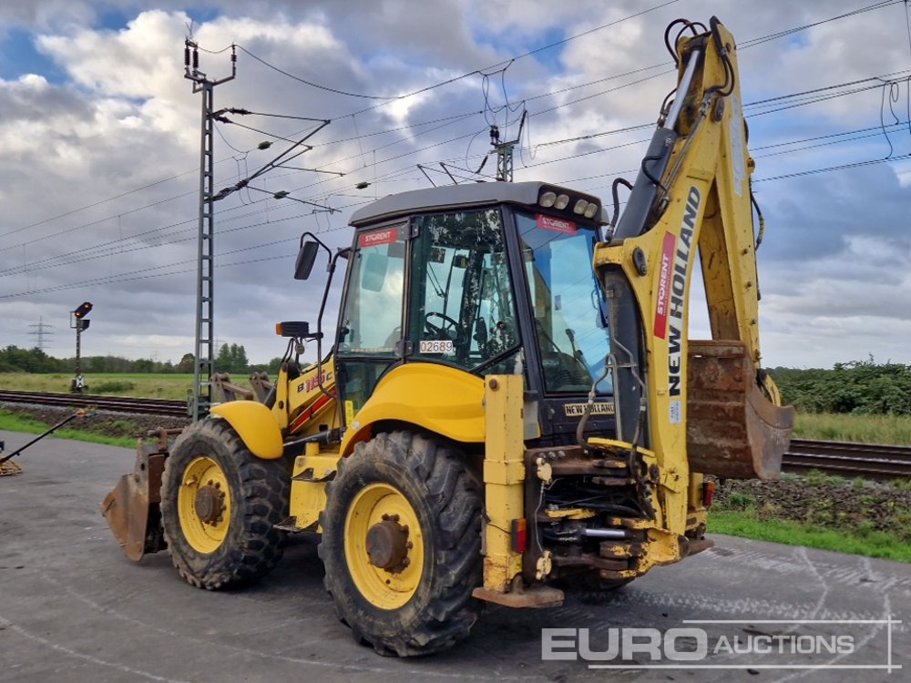 2012 New Holland B115C - Baggerlader: das Bild 3 2012 New Holland B115C - Baggerlader: das Bild 3